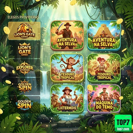 top7 - app exclusivo - Interface do App